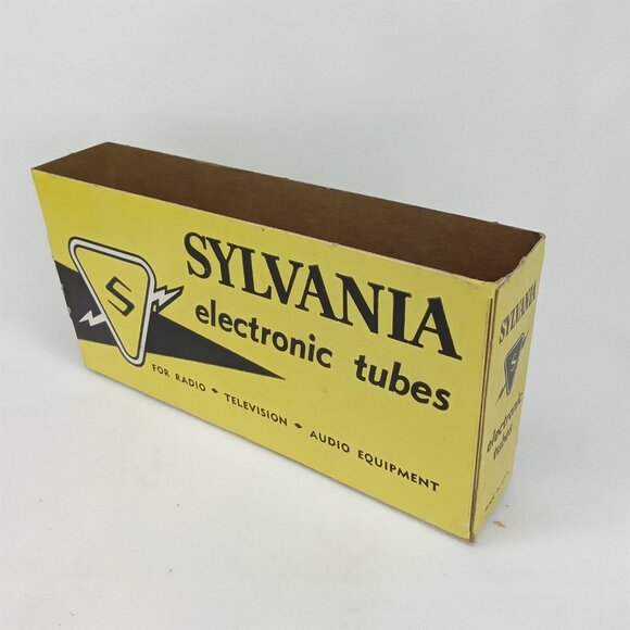 WWII Era Electronic Tube With Box Set Of 5 Sylvania Model 6GQ7 NOS NIB 1940s - Picture 14 of 16